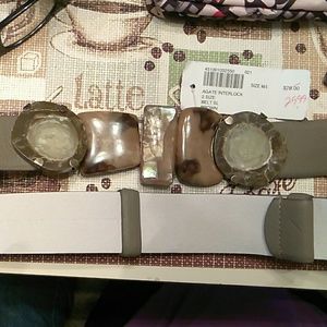 Chico's Agate Interlock belt